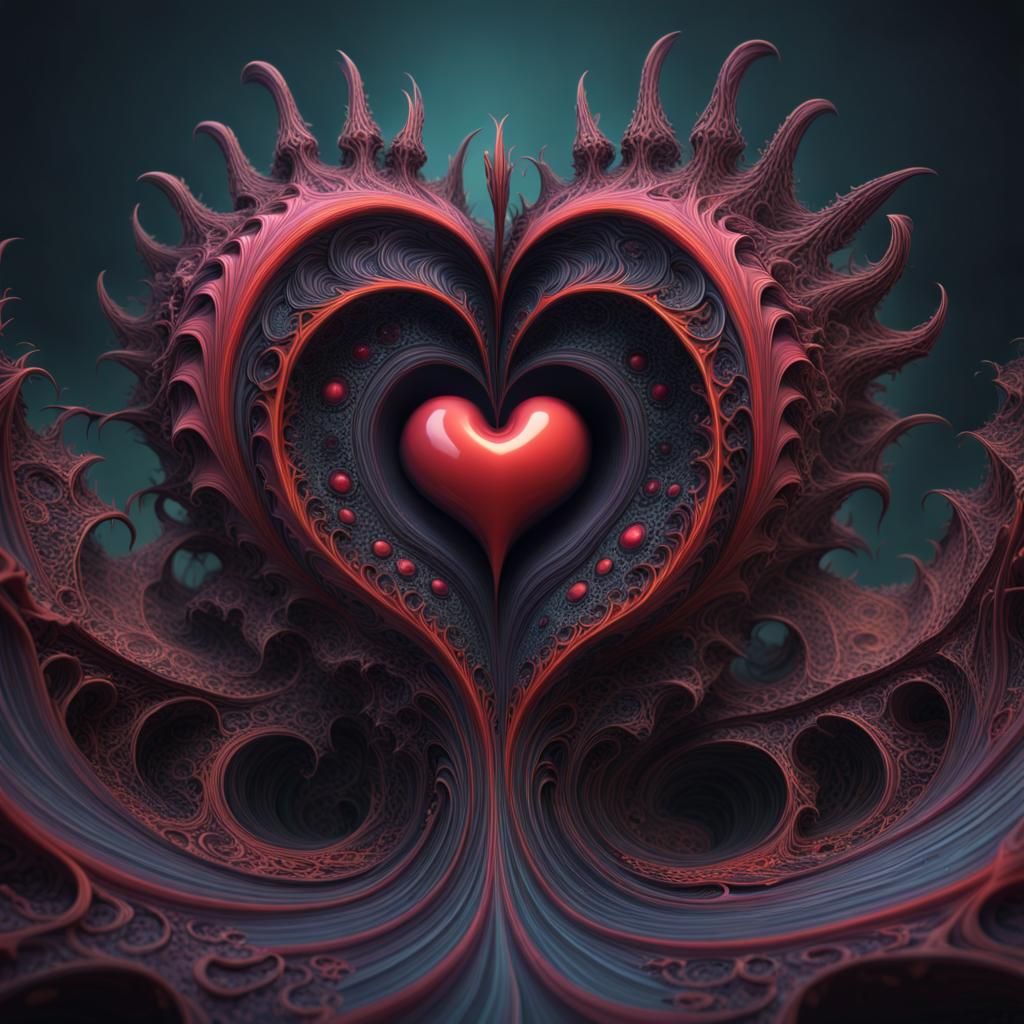 Fantastical Horror Concept Art in Deep Color