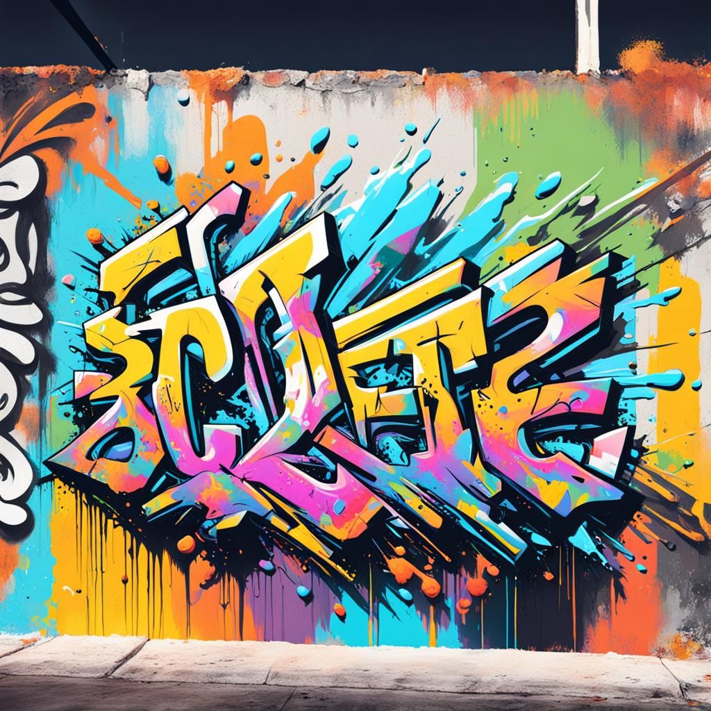 Graffiti Art of a Dream of San Diego