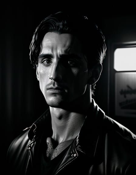 James Ransone as Deputy in Neo-Noir Horror Film Still
