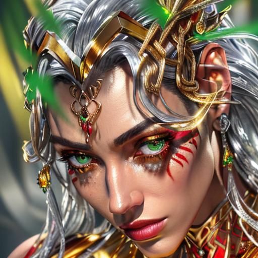 Realistic Human Face Portrait in Cinematic 8k