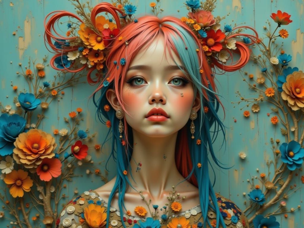 Artist's Creative Drive Explored in Abstract Imagery