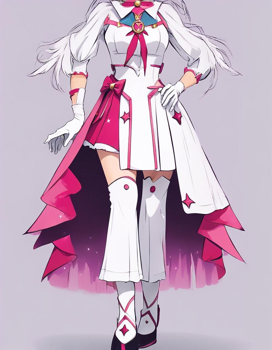 Magical Girl Outfit: AI-Generated Image