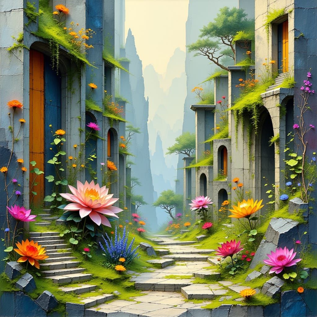 Ancient City Reclaimed by Nature