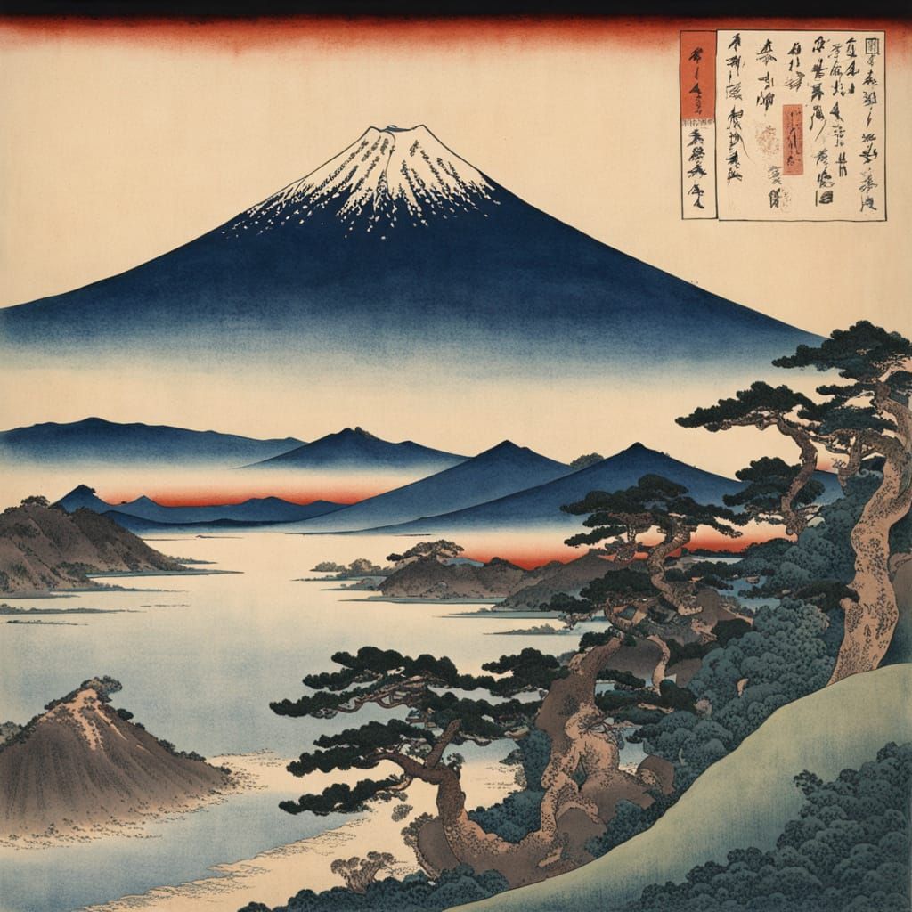 View of Mount Fuji