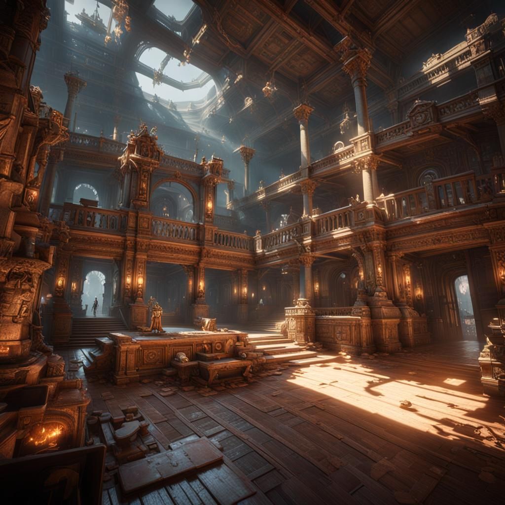 Life Inside a Video Game in 3D