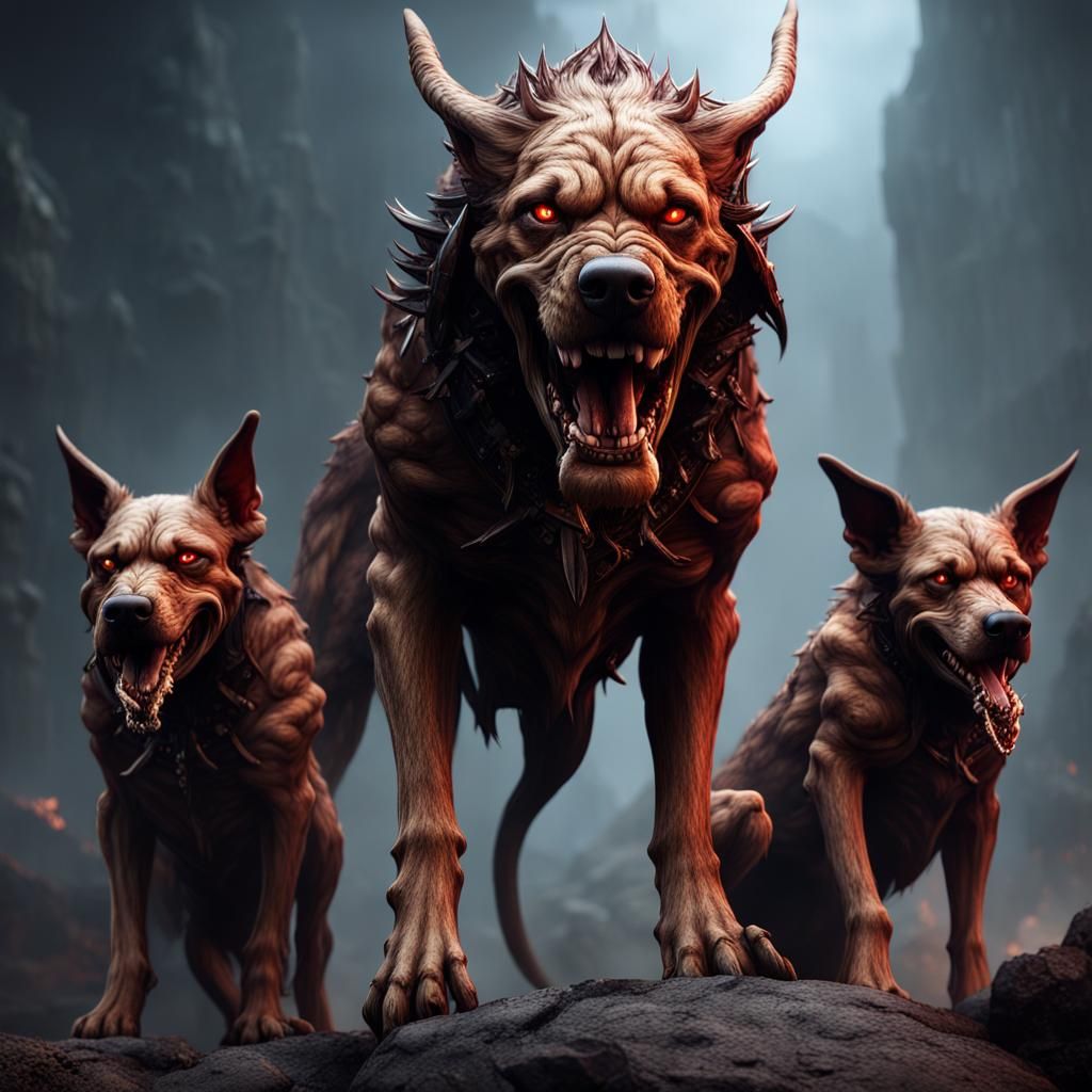 Cerberus: Three-Headed Hound of the Underworld