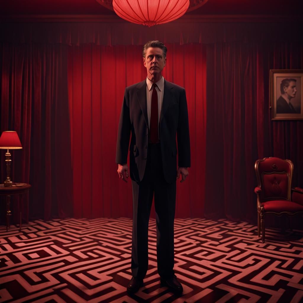 Agent Cooper in the Red Room: Lynchian Dark Fantasy