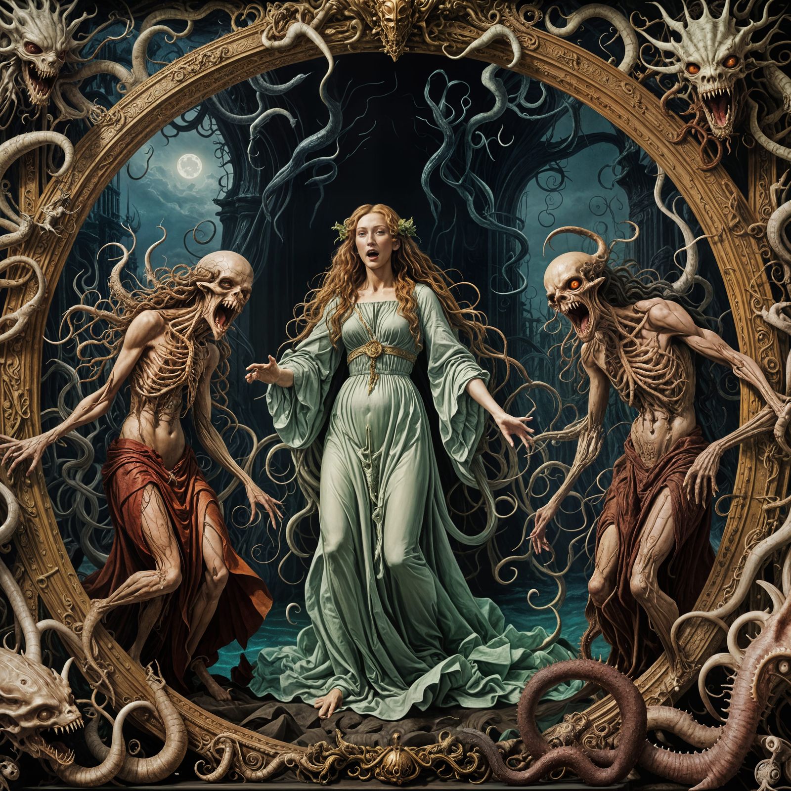 Eldritch Horrors in a Renaissance Style