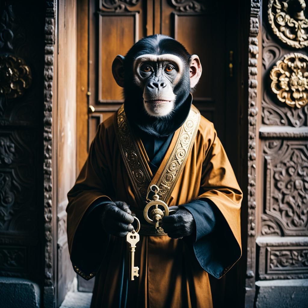 Oh look, it's a monk key!