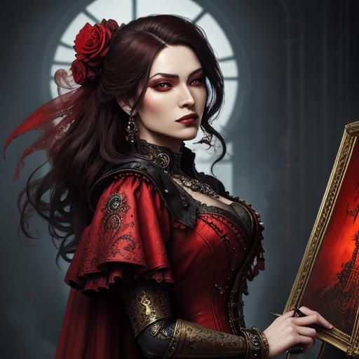 Lady in Red