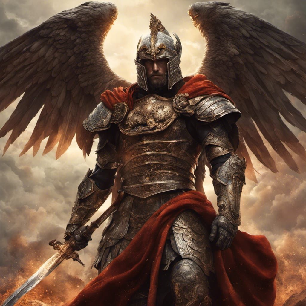 Prometheus in Roman Armor, Fantasy Concept Art