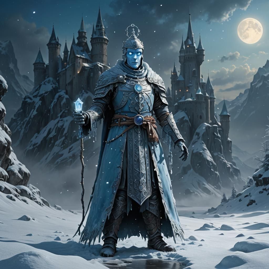 Surreal Ice Sculpture Reveals Mystical Frozen World in Vivid...