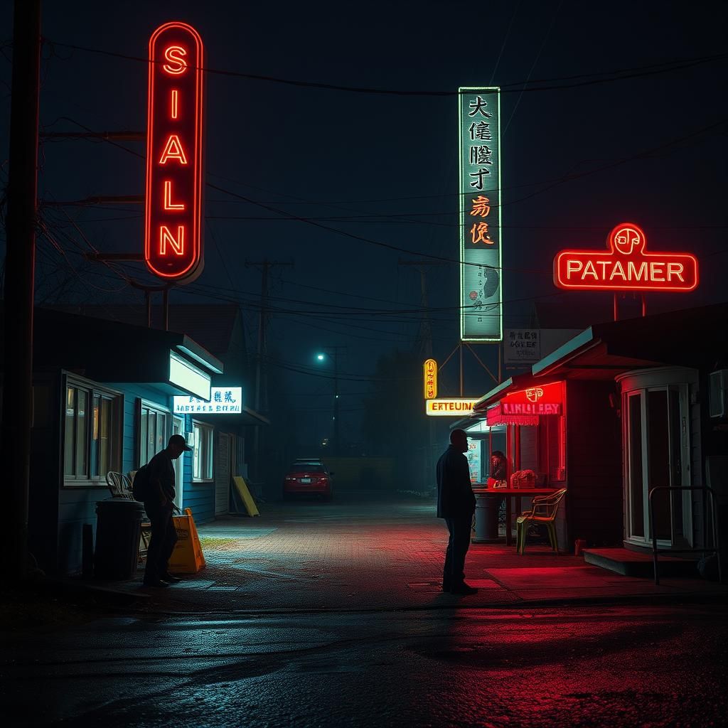 Photorealistic Scene with Cinematic Lighting