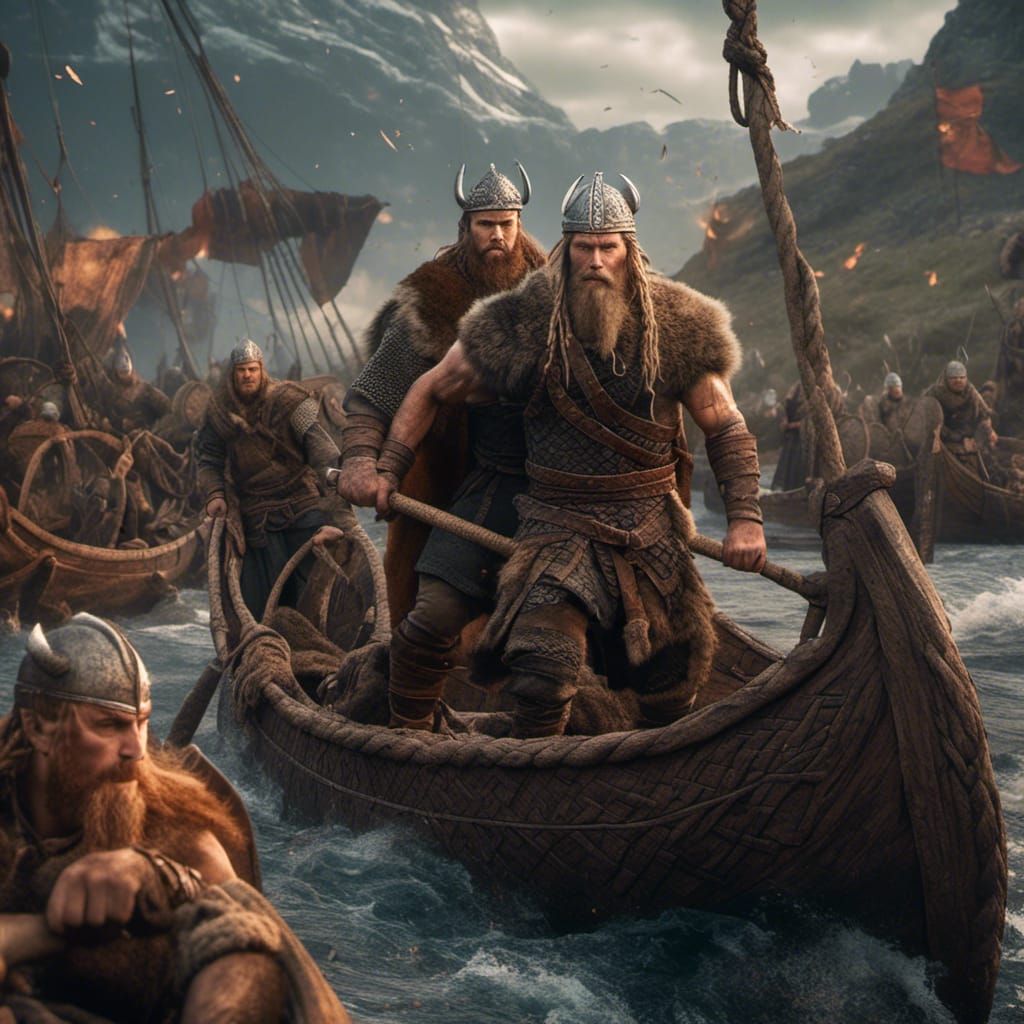 <lora:Viking Art:1.0> A 8K, high-resolution, extremely photo...