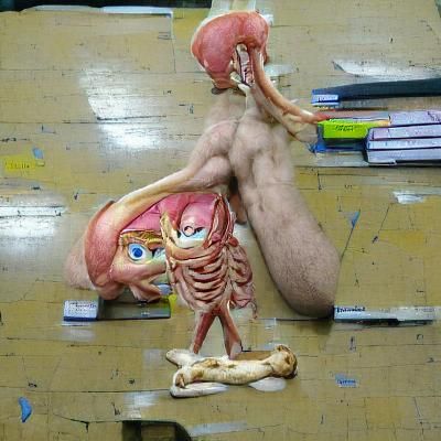Cursed Anatomy: An AI Interpretation