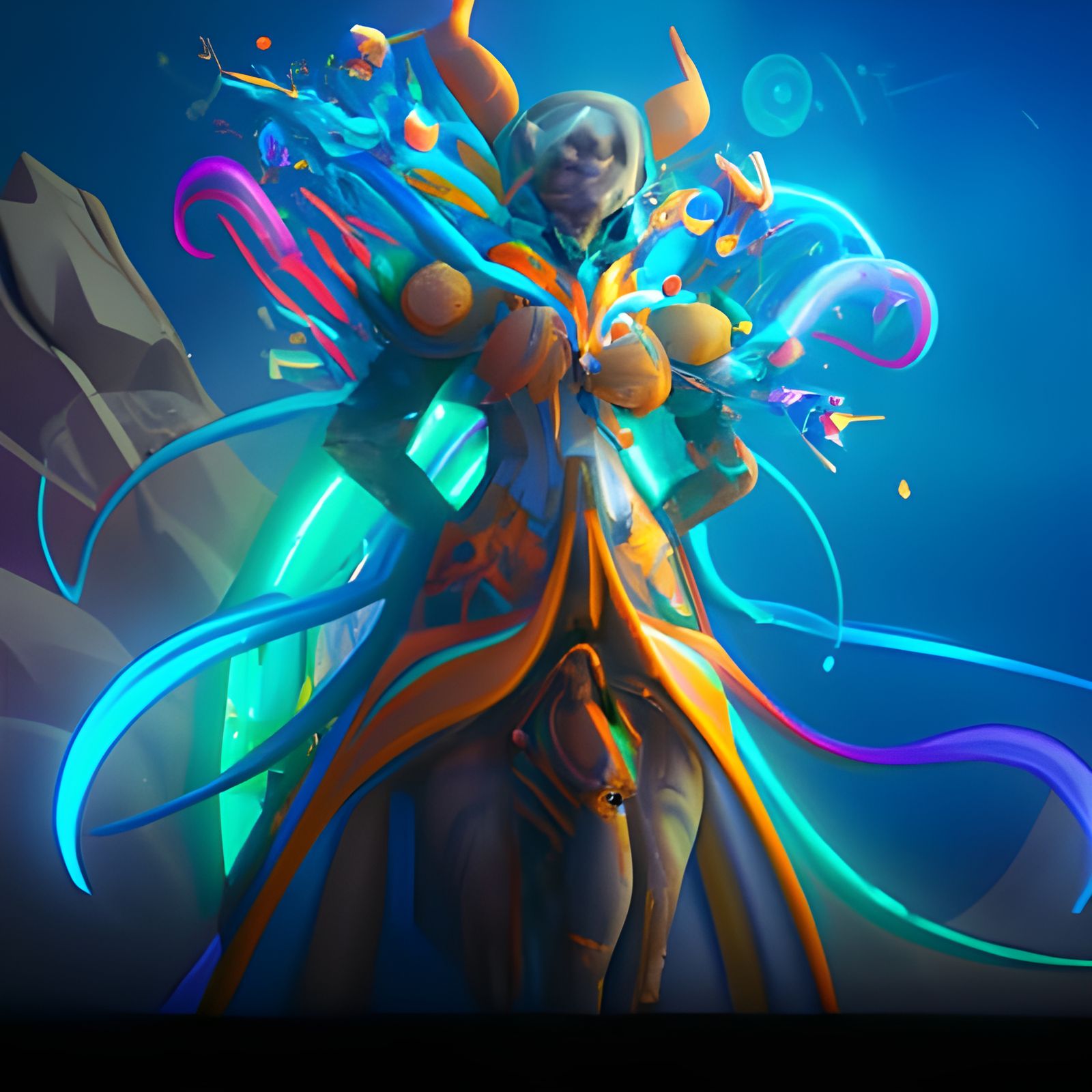 Enchanted Goddess: Mystical Being in Fantasy Art