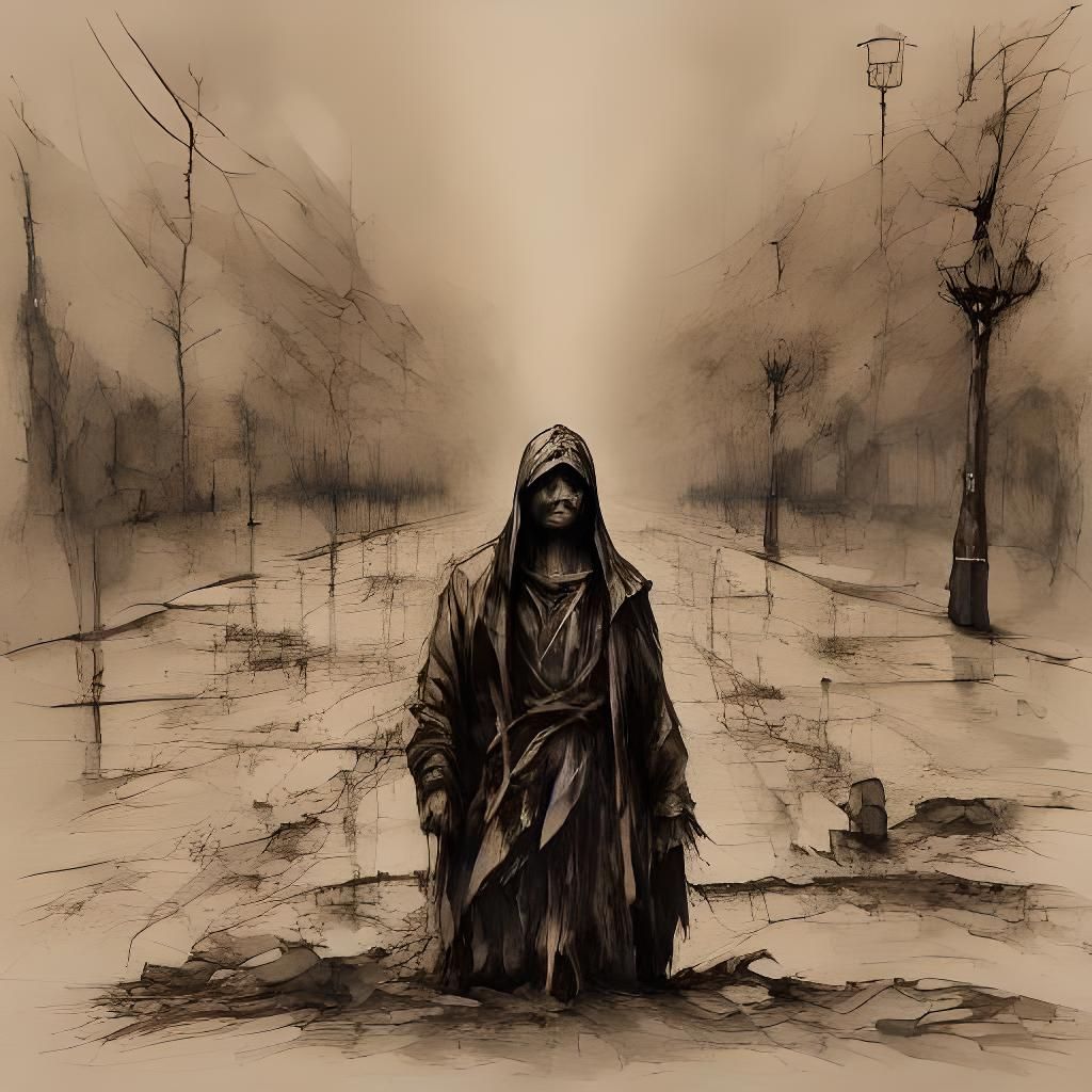 Disturbing Portrait of Man Battling Drug Addiction