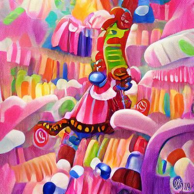 Candyman's Shopping Trip in Candyland