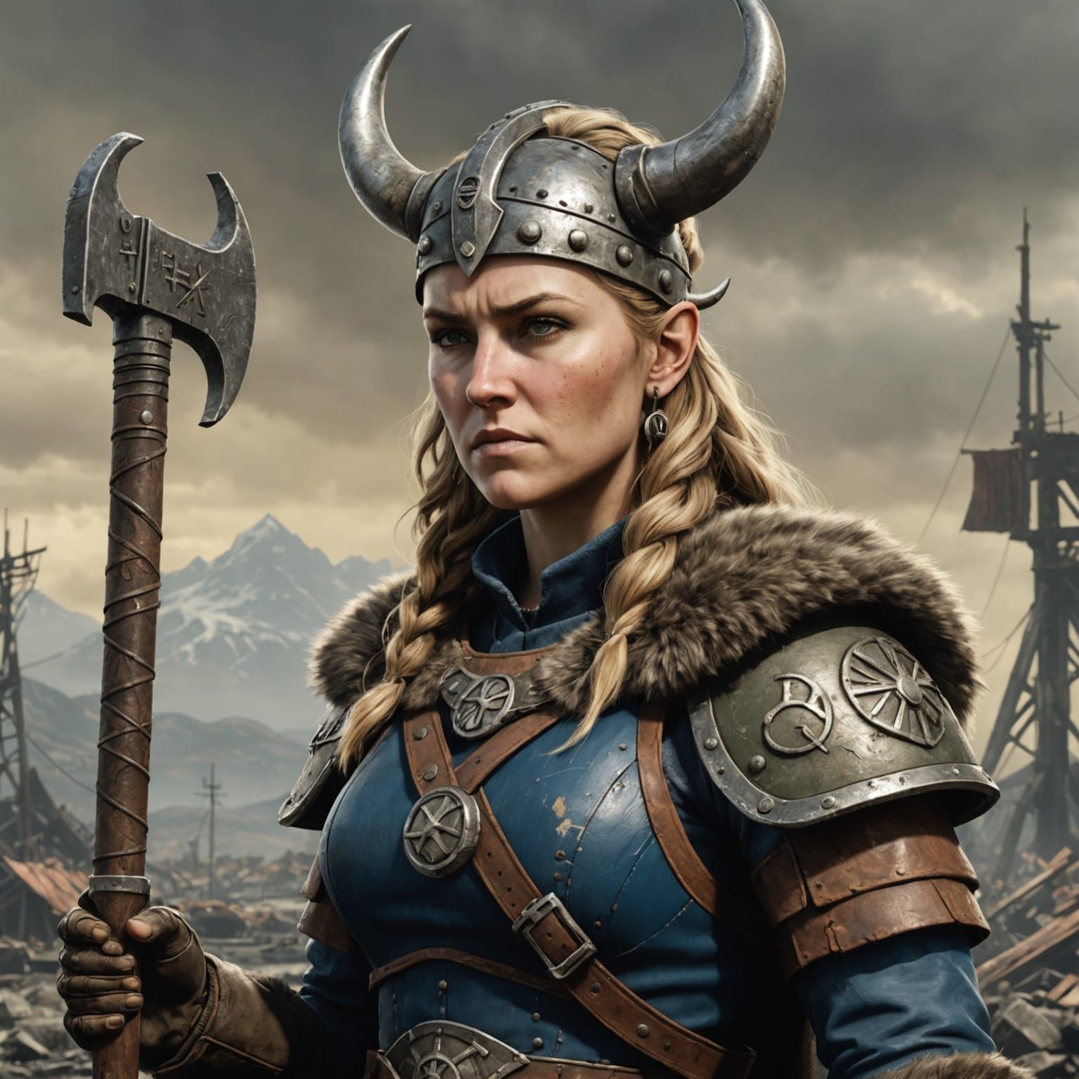 Fallout Viking Frigg: Norse Mythology Meets Wasteland