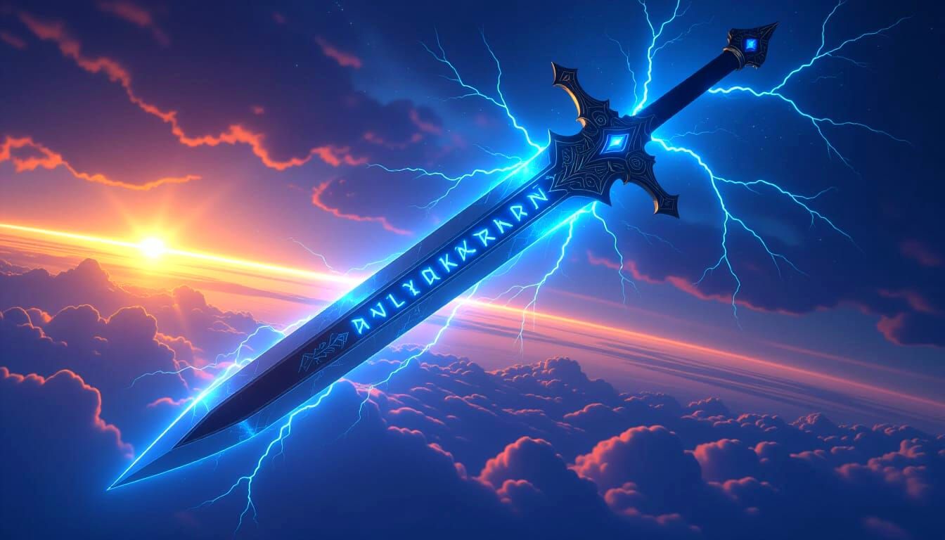 Sword of Damocles Descends: Dark Lightning and Sapphire Rune...