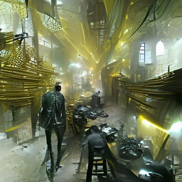 Cyberpunk Cityscape at Night