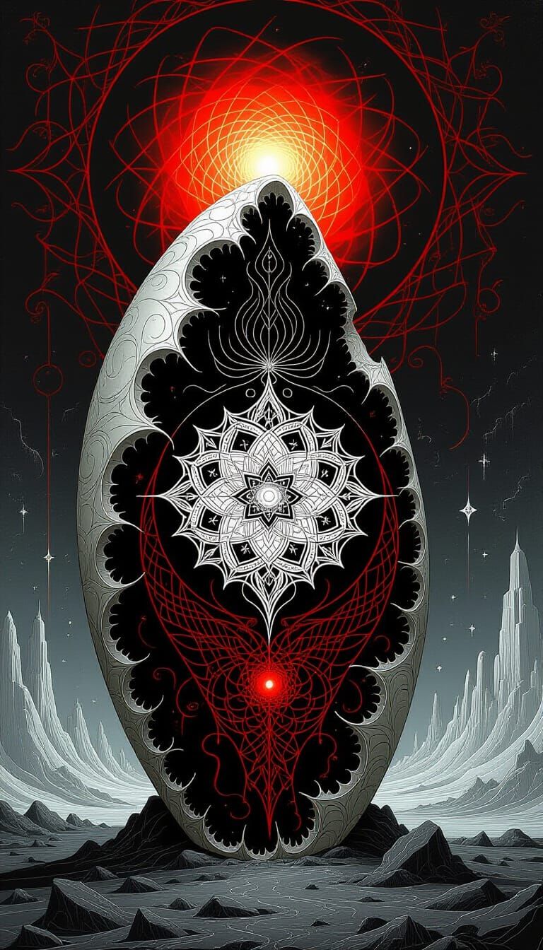 Mystical Qliphothic Worlds in Gothic Romanticism Style