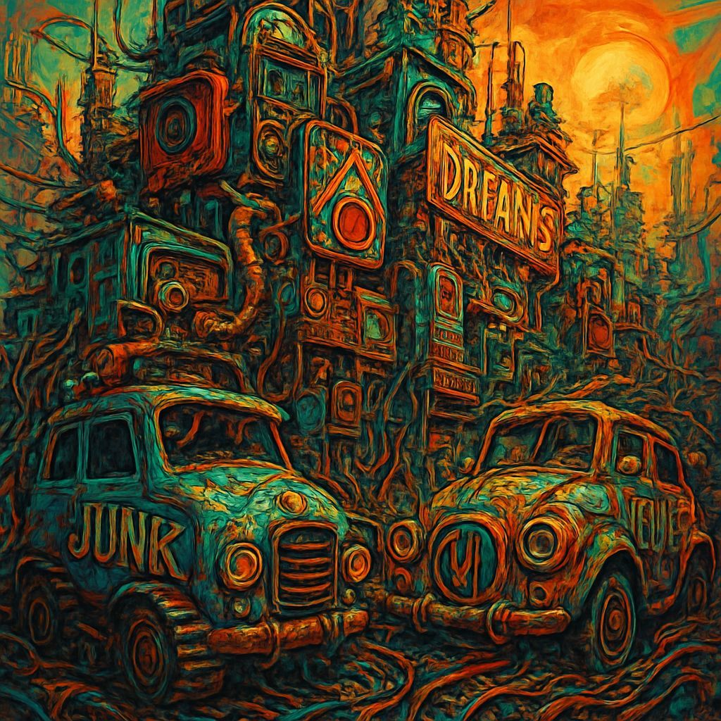 Fantastic funky junky dystopian dreams