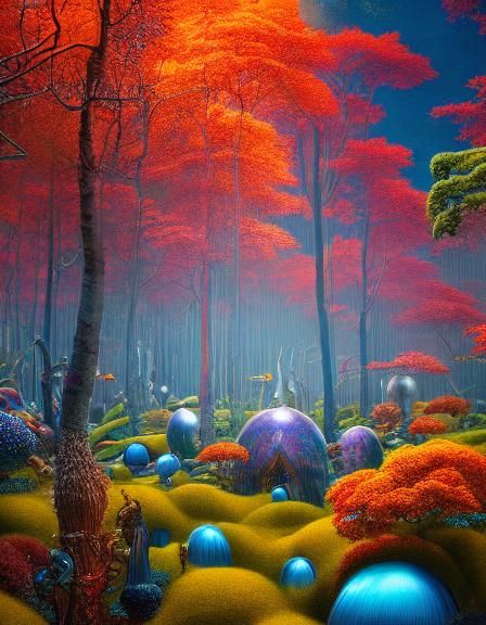 Alone in a Simulation: A Surreal Fairytale