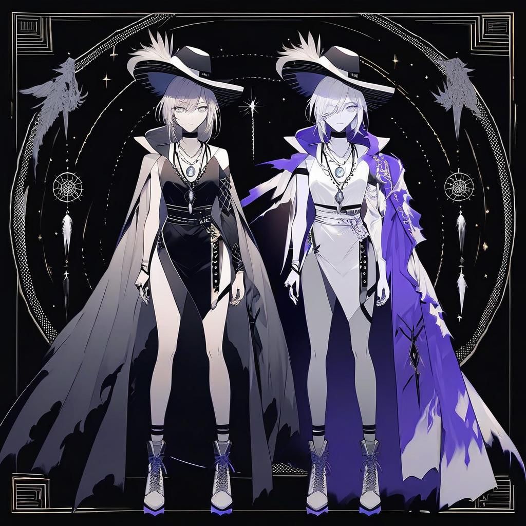 Unique Character Design: Mismatched Fashion Elements