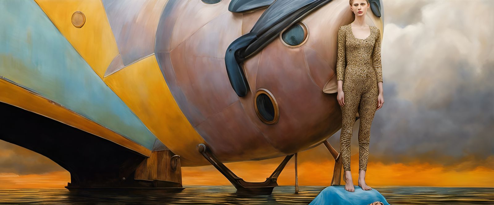 Alien People Pets in Detailed Photorealistic Style