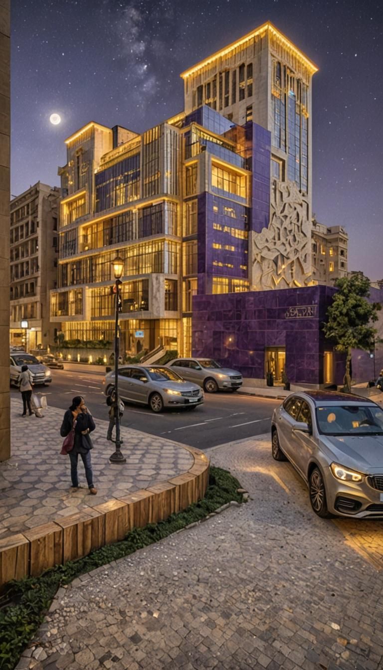 Majestic Art Deco Office Building in Egypt