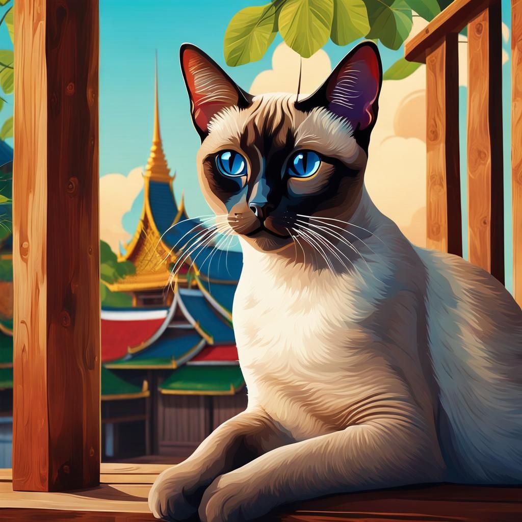 แมวไทย Siamese
