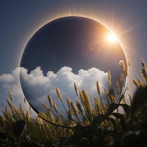 Stunning Solar Eclipse Captured with Bokeh