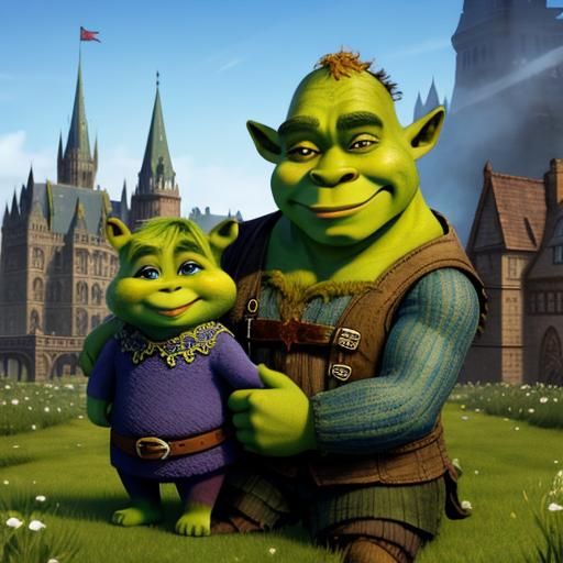 AI Interpretation of 'The Shrek Sus'