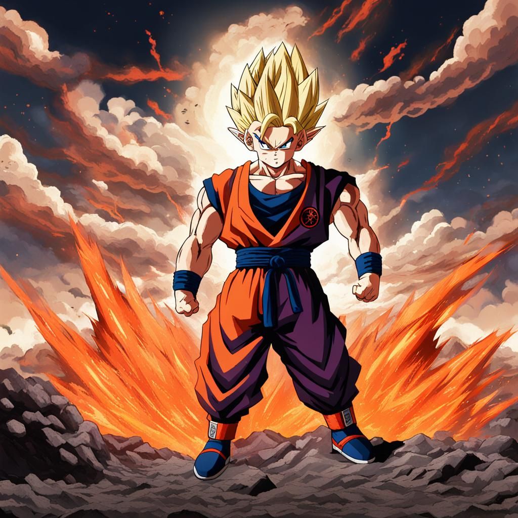 Volcanic Gohan: AI Interpretation