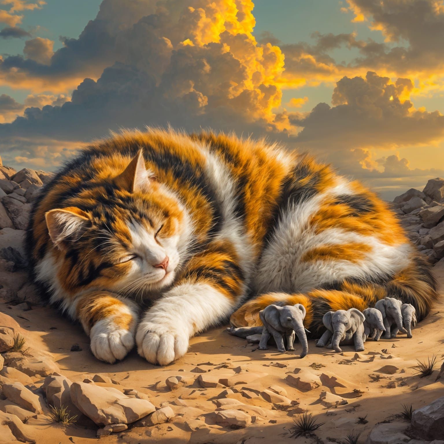 Image of a Light Tan Rock