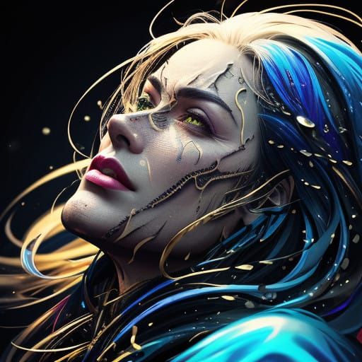 Vibrant Orchestra Concept Art in Hyperrealistic Style