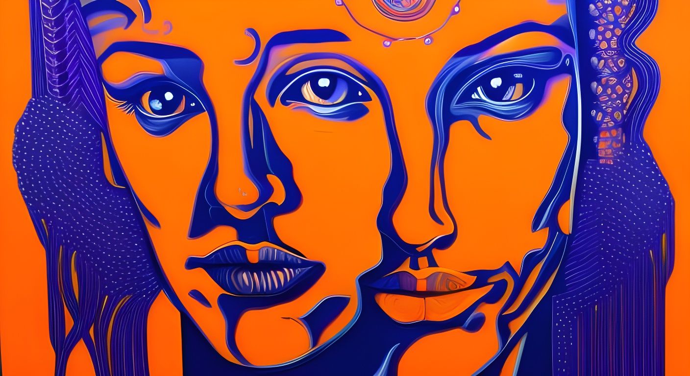 Ethereal Portrait of a Lonely Introvert in a Futuristic City