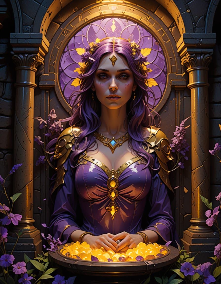 Ethereal Parisian Catacombs in Cinematic Dark Fantasy Style