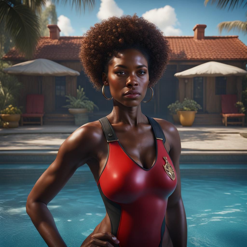 Lifeguard: Detailed Fantasy Concept Art