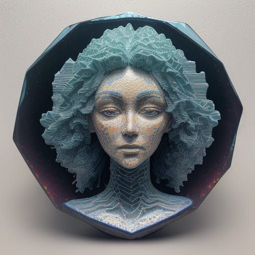 Rotoscoped Portrait in Neo-Impressionist Style