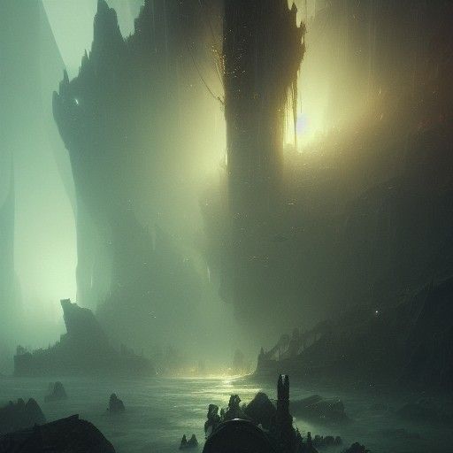 Abyss: Dark Fantasy Concept Art in 8K