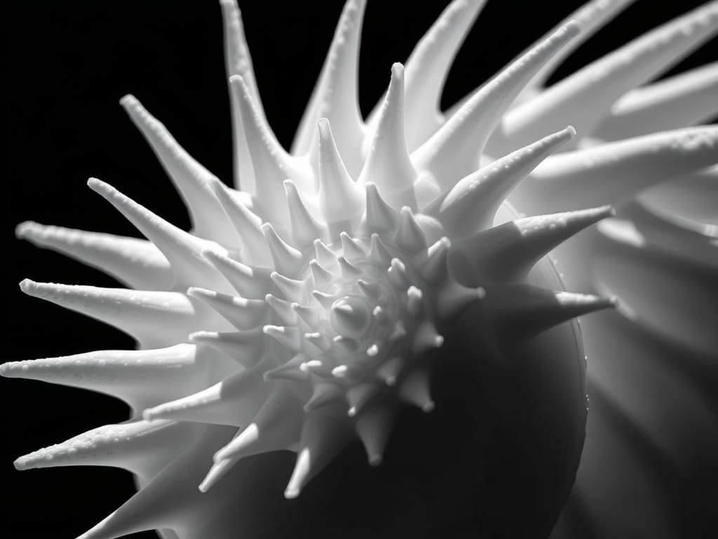 Intricate Shell Formations in Monochromatic Abstraction