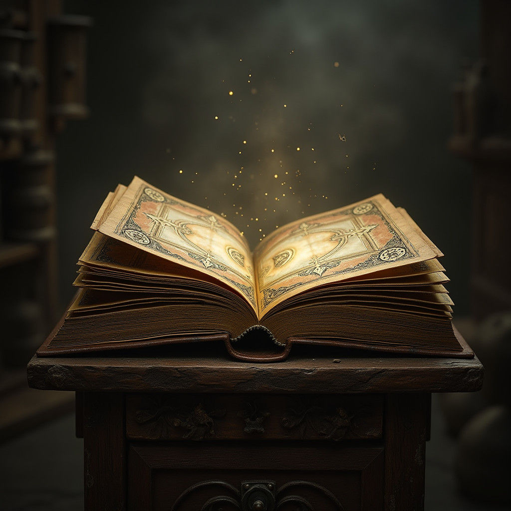 Mysterious Codex of Forgotten Lore and Arcane Secrets