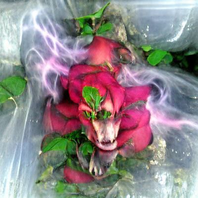 Magical Ethereal Rose with Dark Beauty