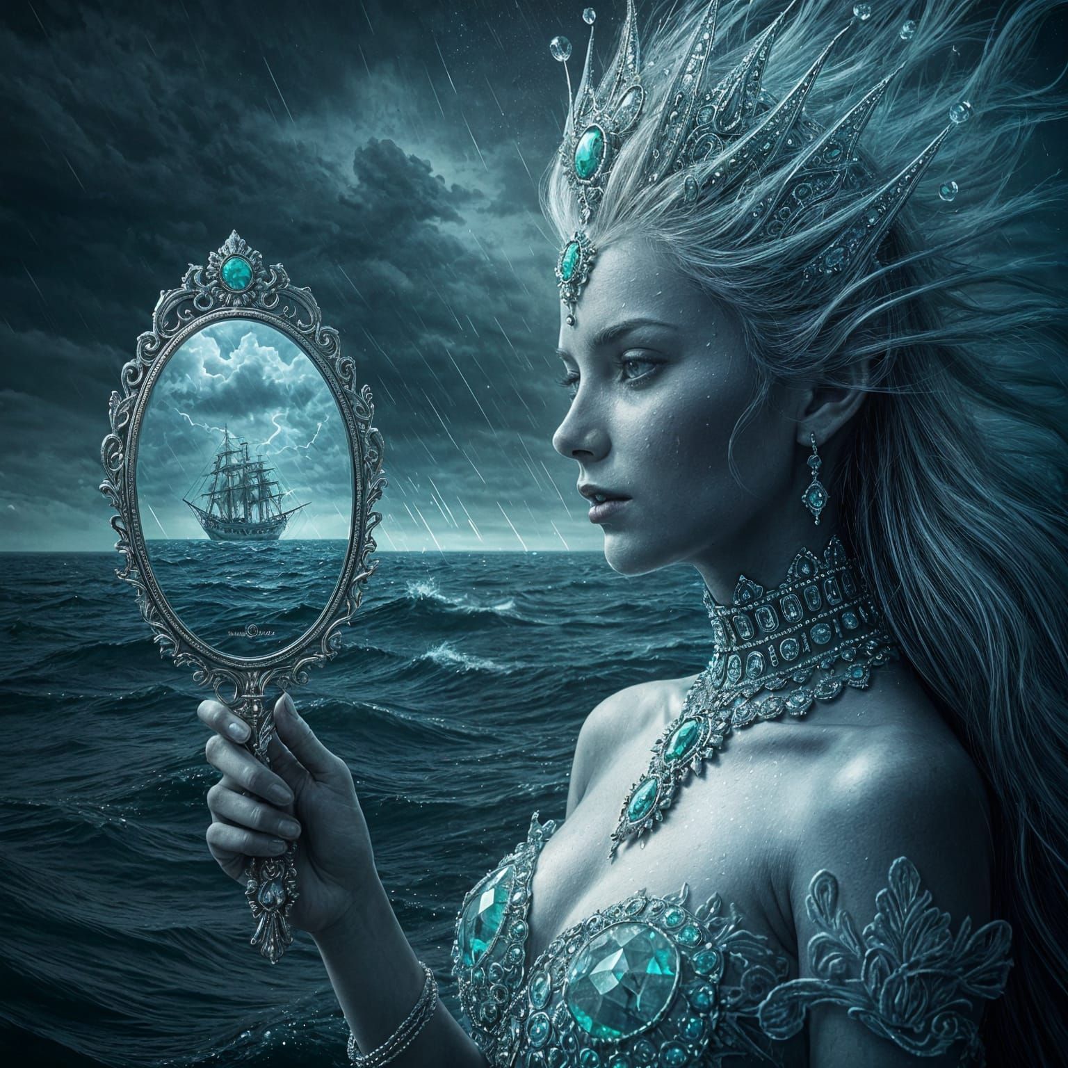 Ethereal Ocean Queen and Emerald Gem Ocean