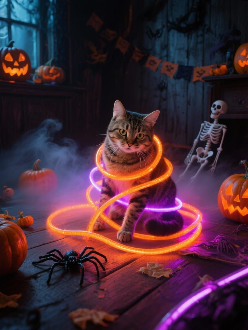 Trick or Tangle - Halloween Glow-up Gone Wrong