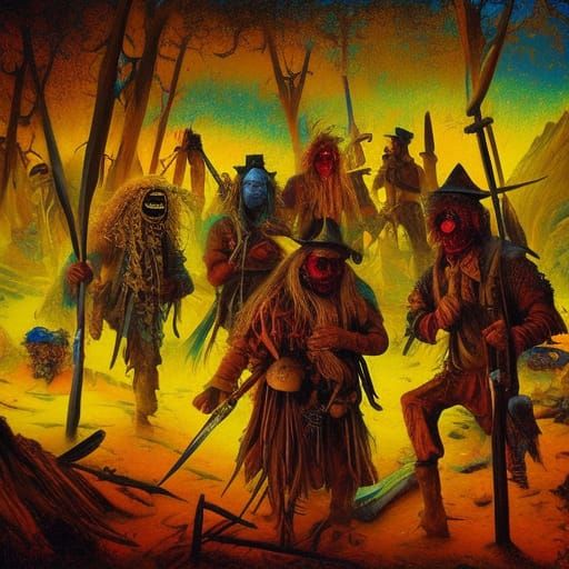 Yellowbeard Warriors: Sci-Fi Horror Fairytale