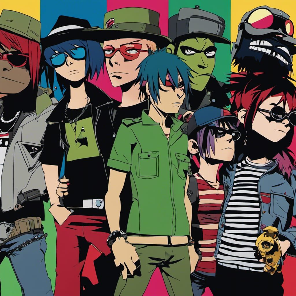 Gorillaz style