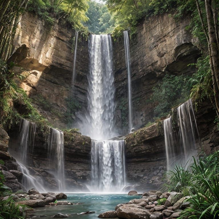 Serene Oasis: African Beauty Underwater